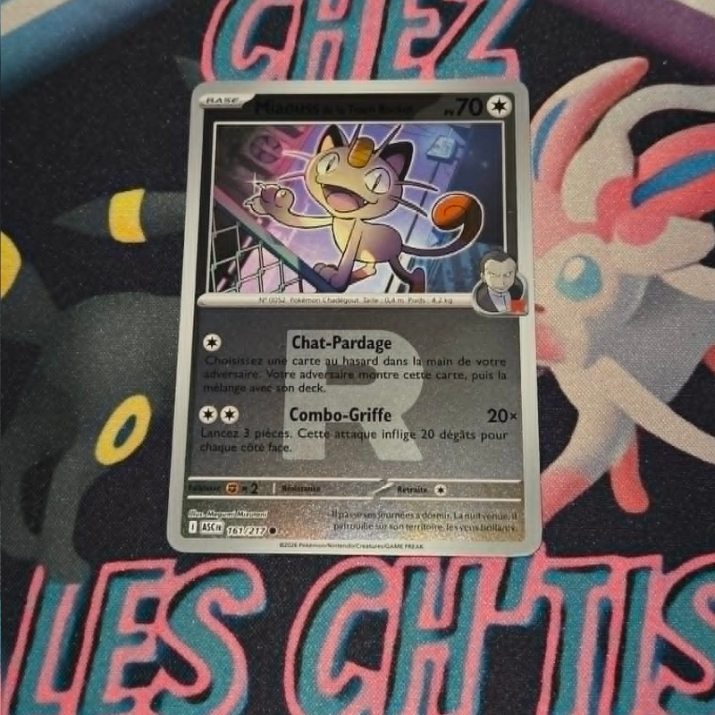 Miaouss de la Team Rocket 161/217