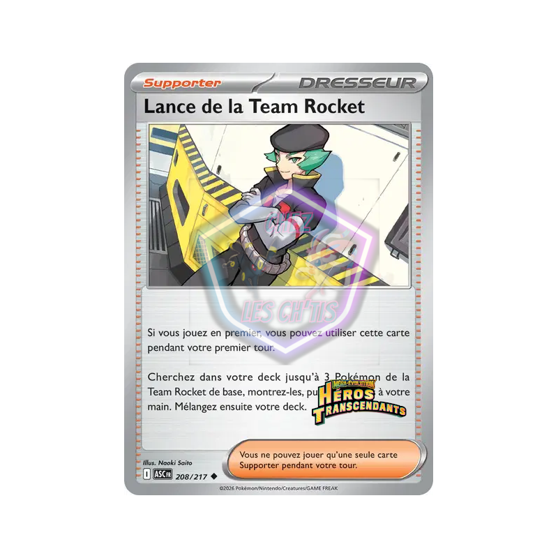 Lance de la Team Rocket 208/217