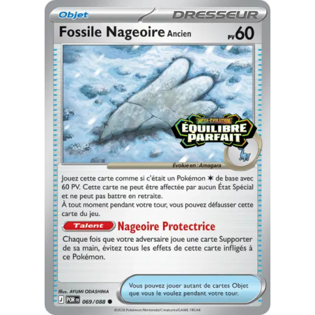 Fossile Nageoire Ancien – 069/088