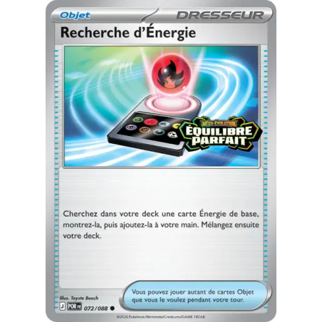 Recherche d'Énergie – 072/088
