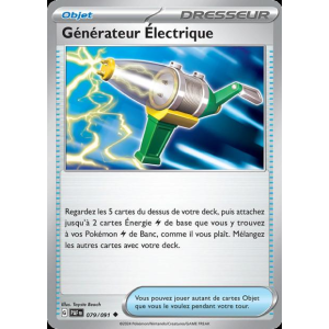 Générateur Électrique 79/91