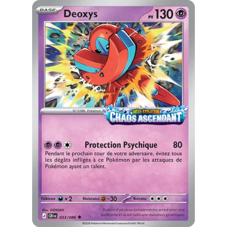 Deoxys – 033/086