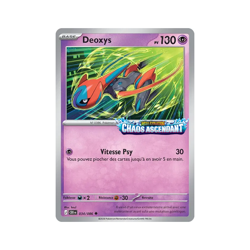 Deoxys – 034/086