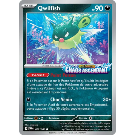 Qwilfish – 052/086