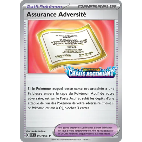 Assurance Adversité – 074/086