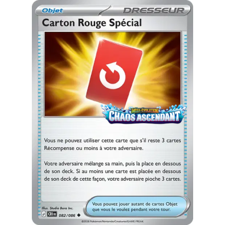 Carton Rouge Spécial – 082/086