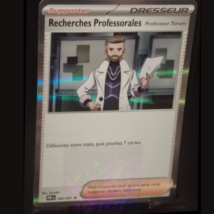 Recherches Professorales Professeur Turum 88/91