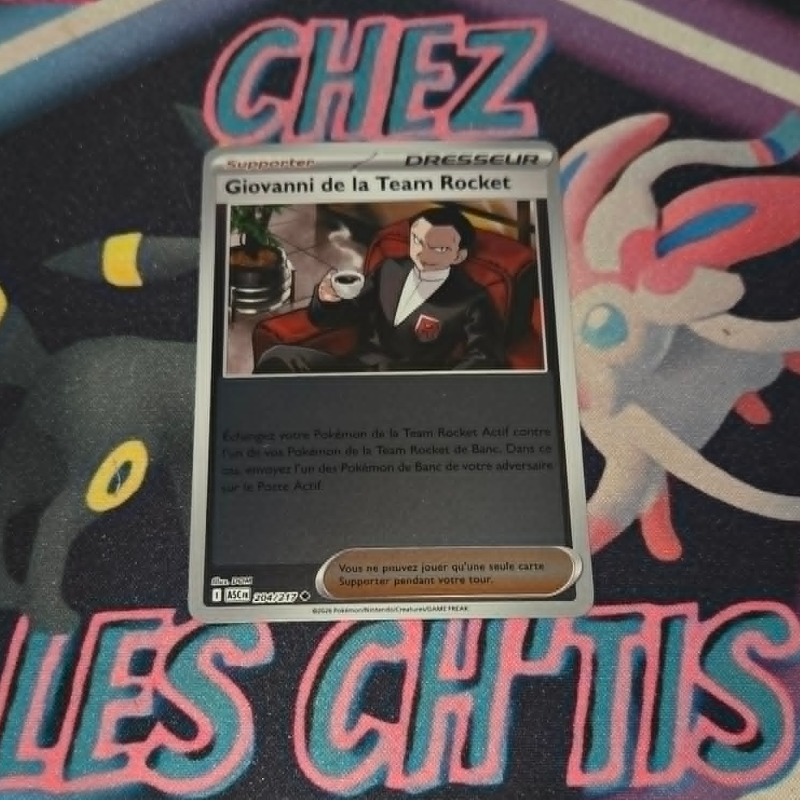 Giovanni de la Team Rocket 204/217