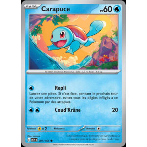 Carapuce 7/165