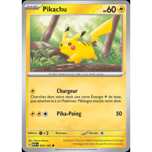 Pikachu 25/165