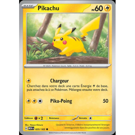 Pikachu 25/165
