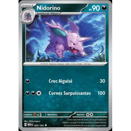 Nidorino 33/165