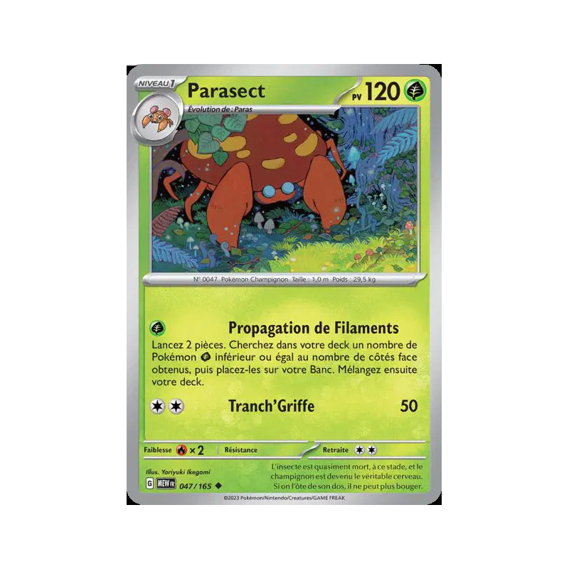 Parasect 47/165