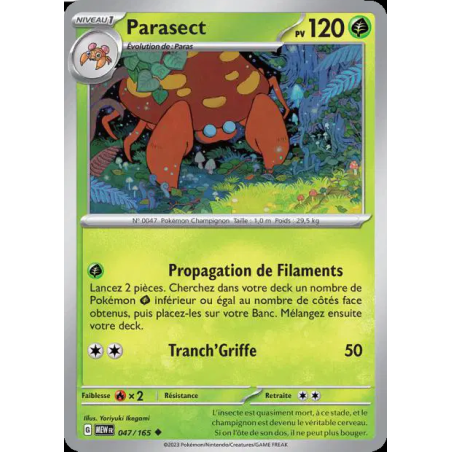 Parasect 47/165