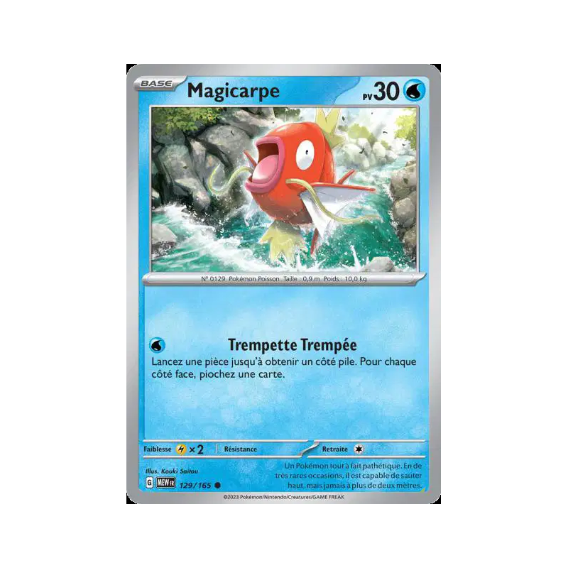 Magicarpe 129/165