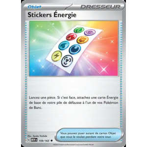 Stickers Énergie 159/165