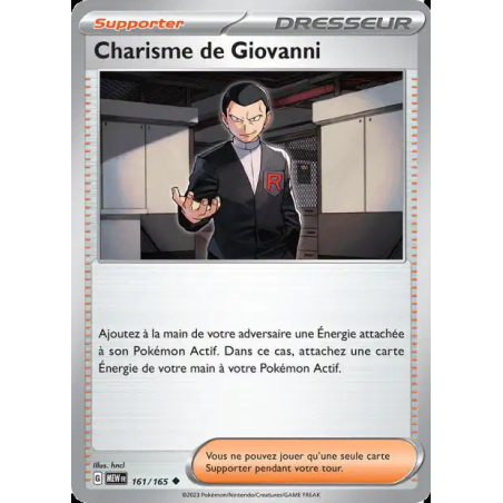 Charisme de Giovanni 161/165